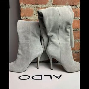 Women’s Sexy Aldo Seania Over The Knee Gray Boots